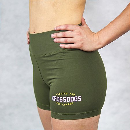 Short verde militar clearance
