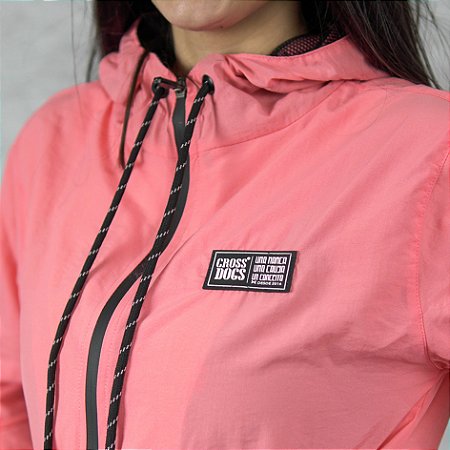 Corta vento gold life rosa 2025