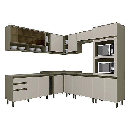 Cozinha Connect Duna Cristal