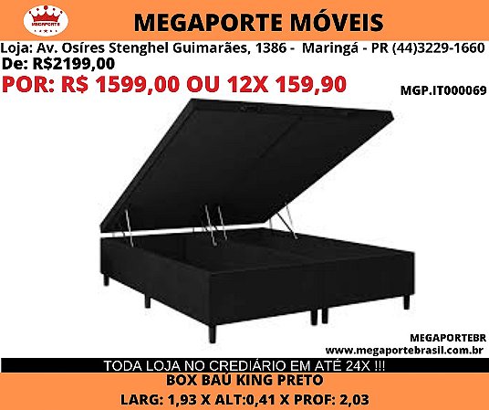 Box Bau King 2,03x1,93