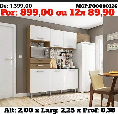Cozinha Lia Compacta