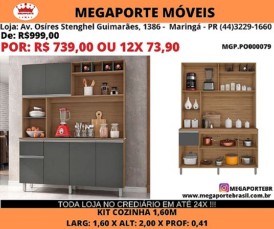Kit Cozinha 1,60
