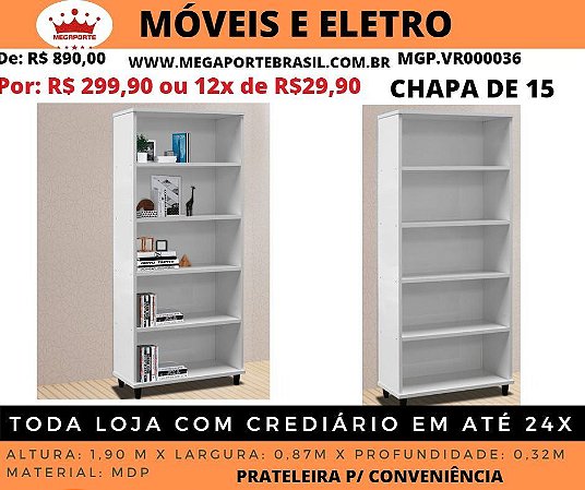 Estante/Livreiro/Gondola