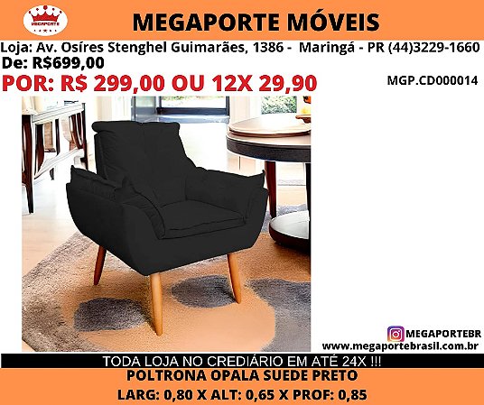Poltrona Retro Pé Palito