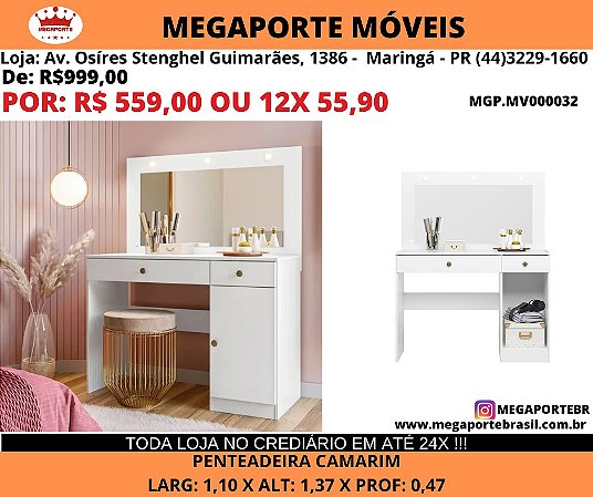 Penteadeira Camarim 1,10
