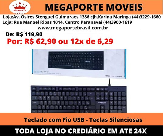 Teclado com Fio