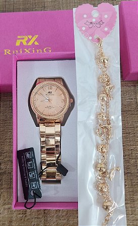 Relógio Feminino com Pulseira