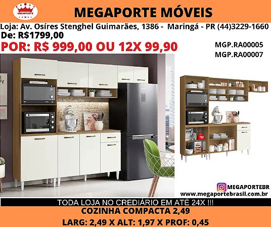 Cozinha Compacta 2,40M