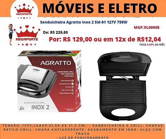 Sanduicheira Agratto