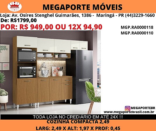 Cozinha Compacta 2,49
