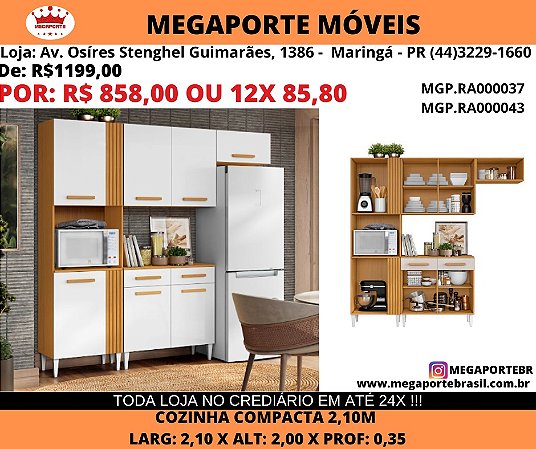 Cozinha Compacta 2,10