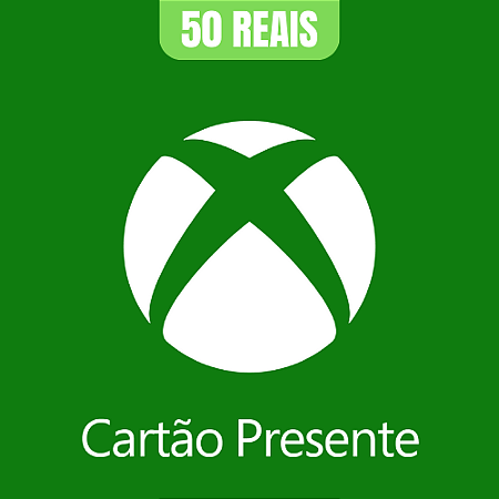 Gift Card Xbox 50 Reais