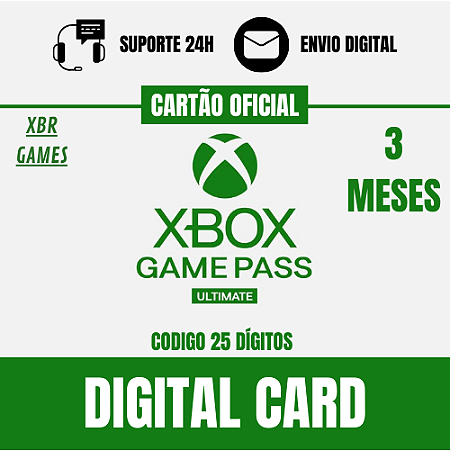 Xbox Game Pass Ultimate 3 Meses