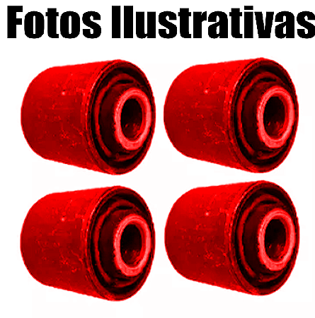 4 Buchas Braço Curvo Traseiro Volvo V60 S60 S80 Xc60 V50 Em Poliuretano