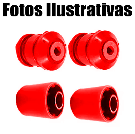 Kit 4 Buchas Da Bandeja Balança Ford Focus 2000 2001 2002 Em Poliuretano