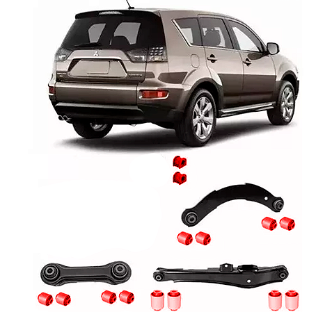 Braços Controle Inferiores A-Premium - Mitsubishi Outlander Lancer