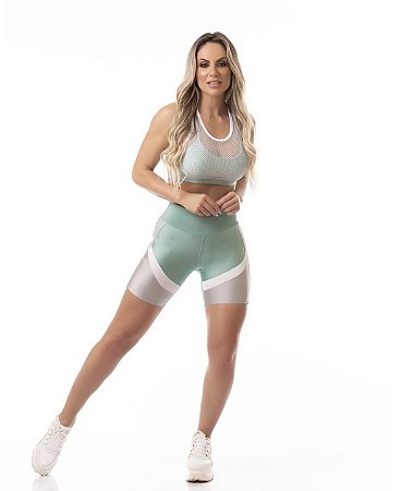 CONJUNTO LET'S GYM STUNNING MENTA