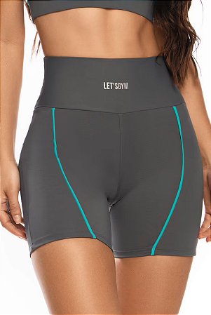 CONJUNTO LET'S GYM DOUBLE GRAFITE