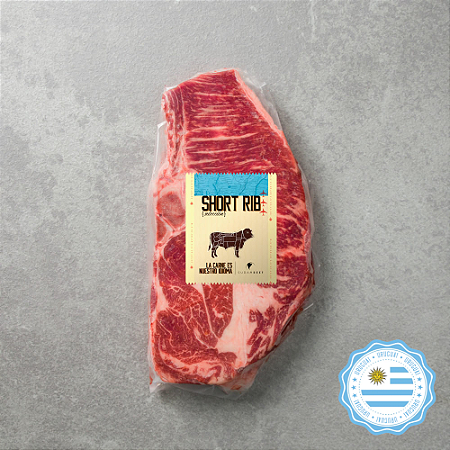 SHORT RIB URUGUAIO SUDAMBEEF SELECCIÓN | EMBALAGEM COM 1 UNIDADE | CONGELADO