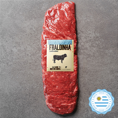 FRALDINHA SEM GORDURA URUGUAIA SUDAMBEEF SELECCIÓN | EMBALAGEM COM 1 UNIDADE | CONGELADO