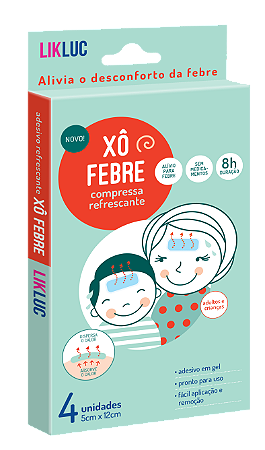Xô Febre – Compressa aderente refrescante a base de água