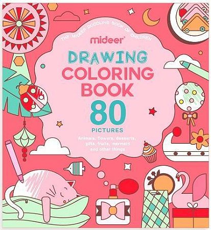 Livro de Colorir Desenhos Meninas - Mideer