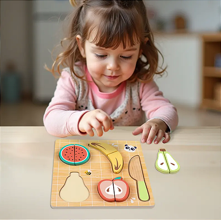 Cortando Alimentos Frutas– Tooky Toy