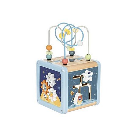 Cubo de Atividades Educativo Espacial – Tooky Toy
