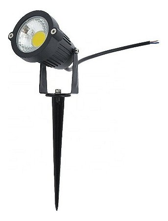 Kit 5 Espeto Jardim 7w 6500K