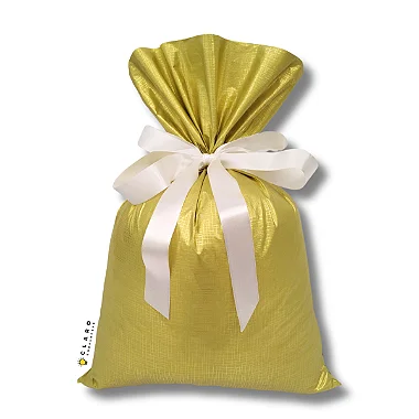 Saco de Presente Soft Touch Amarelo Ype