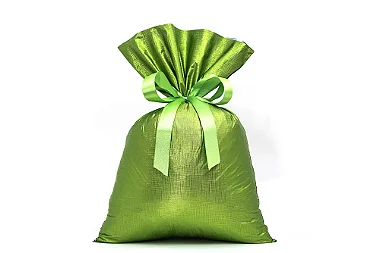 Saco de Presente Soft Touch  Verde Limão