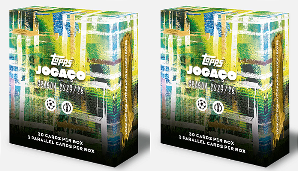 BREAK 226 - TOPPS JOGAÇO 25/26 2x CAIXAS - ESCOLHA SEU TIME / JOGADOR