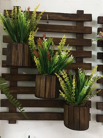 Painel de Madeira para Flores | Karina Flores