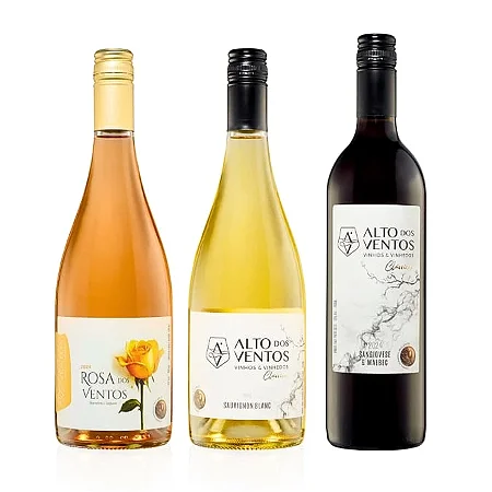 Kit 3 Vinhos Clássicos