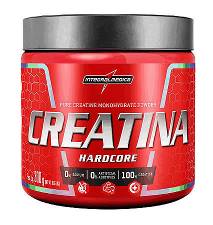 CREATINA 100% PURA- 300G - INTEGRALMEDICA