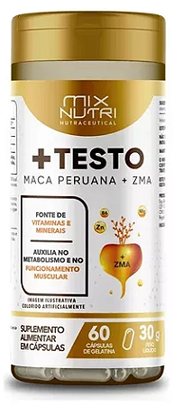 TESTO- 60 CAPS- MIX NUTRI