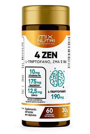 4 ZEN 60 CAPS - MIX NUTRI