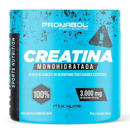 CREATINA 100% PURA -300G- PRONABOL