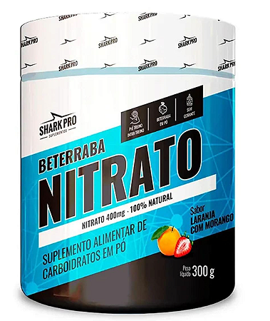 NITRATO- 300G- LARANJA C/MORANGO- SHARK PRO