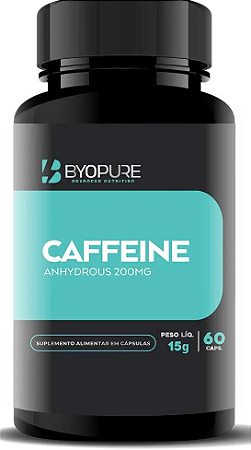 CAFEINA ANIDRA -BYOPURE (60 DOSES)