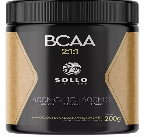BCAA SOLLO 200G LIMÃO