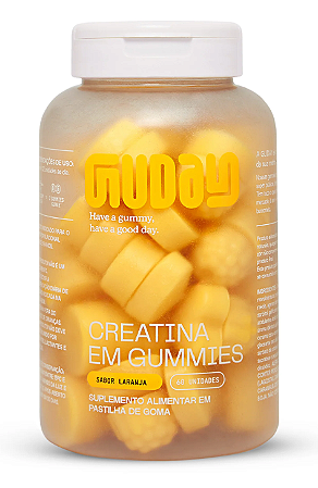 CREATINA GUDAY EM GOMA - 60 GOMAS