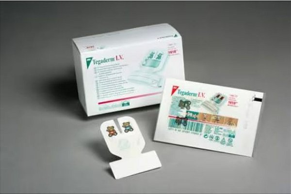 Curativo Tegaderm Transparente IV Fix 8,9cm X 11,5cm 3m
