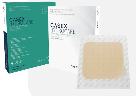 Curativo de Hidrofibra 7,5cm X 12cm Casex