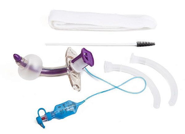 Cânula De Traqueostomia Portex Com Balâo E Cânula Interna 9.0mm Ref 100.810.090