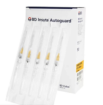 Cateter Insyte Autoguard 16G X 1.16N BD C/50 Unidades
