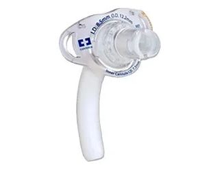 Cânula Shiley Flexível 10,0mm Sem Balão e Com Cânula Interna Descartável Ref 10UN10A Covidien
