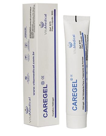 Curativo Hidrogel Para Tratamento De Feridas 85g Vita Medical