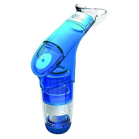 Respirador C/ Válvula Plus Medic MR Azul Fitness PowerBreathe
