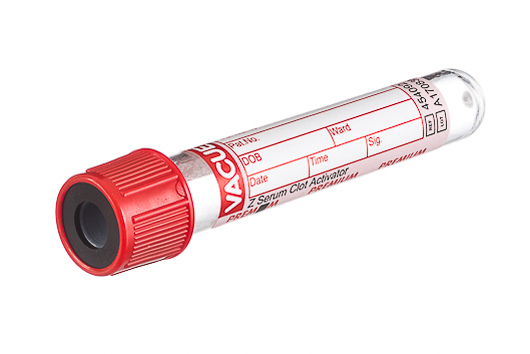 Tubo A Vacuo Vermelho C/Ativador 2,0ml C/50 Vacuette Greiner
